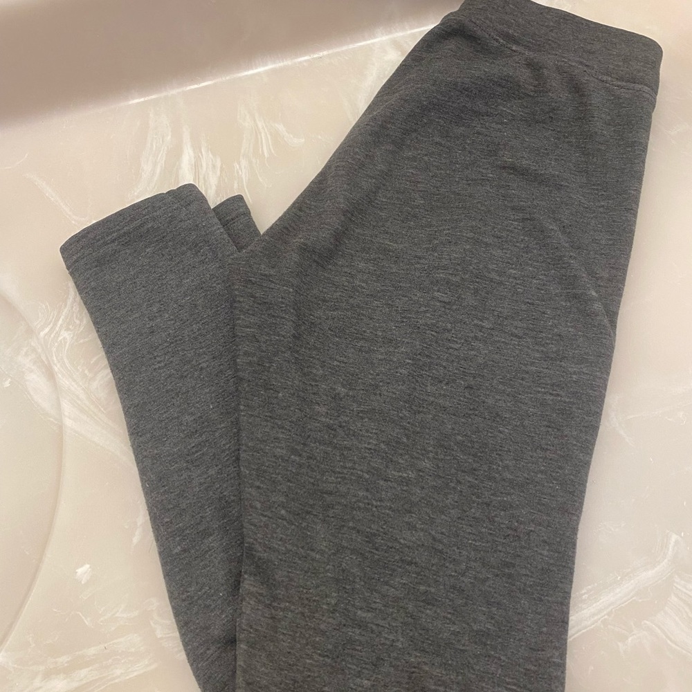Grey Warm Leggings